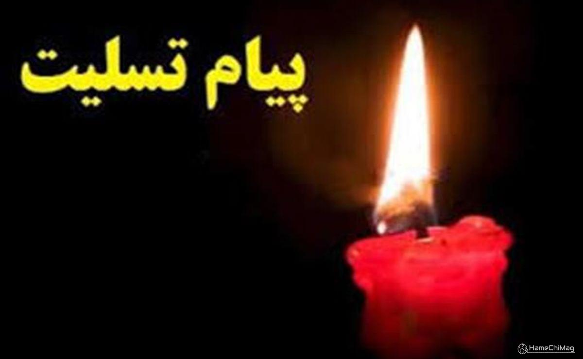 پیام تسلیت حجت الاسلام شهیدی